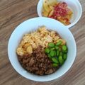 mocotoran's cooksnap of when they made 簡単＊そぼろ＊.
