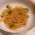 まつり７'s cooksnap of when they made 給食再現★春雨サラダのバンサンスー♪.