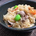 noriko912's cooksnap of when they made 炊飯器で中華おこわ*モチモチ美味しい.