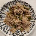 STfam's cooksnap of when they made コンビニ弁当目指した★ねぎ塩豚カルビ★.