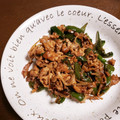 yukaaa＊°'s cooksnap of when they made もやしとピーマンの青椒肉絲風炒め.