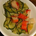 mikiha5's cooksnap of when they made あと一品に♪カニカマとキュウリのナムル.