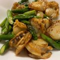 るりりぽん's cooksnap of when they made 帆立貝とアスパラガスのバター醤油炒め.