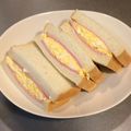 ♡yummy♡'s cooksnap of when they made ☆ハムたまごサンド☆.