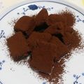 ハラールレシピ's cooksnap of when they made 片栗粉とココアだけでヘルシー餅チョコ.