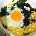 ユーロン's cooksnap of when they made レンジで3分⭐サッポロ塩ラーメン.