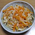 55才のおじさん's cooksnap of when they made 大根・人参・油揚げの懐かし煮♡.