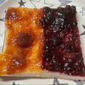 ★なみ☆'s cooksnap of when they made 1枚で2度楽しめるジャム食パン♫.