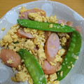 のんうさお's cooksnap of when they made 短時間で簡単さやえんどうの卵炒め!.