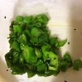 クックOS6YTL☆'s cooksnap of when they made お弁当に作り置き♪ピーマンの塩ナムル.