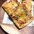 クックHQ0BNX☆'s cooksnap of when they made 油揚げで糖質オフ 簡単ピザ.