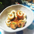 虹色♪︎ちゅーりっぷ's cooksnap of when they made 超簡単☆竹輪と大葉のマヨネーズ焼き.