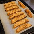 チコリママ's cooksnap of when they made ホワイトチョコと胡桃のビスコッティ♪.
