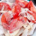 tezz's cooksnap of when they made 玉ねぎとトマトサラダ☆ドレシングでバリ旨.