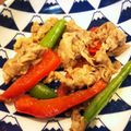ゆずあんずっこ's cooksnap of when they made スナップエンドウと豚肉のオイスター炒め.