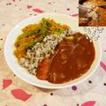 Richland☆Y's cooksnap of when they made 余った焼きそば粉末ソース→カレーにinஐ.