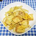 ととろ＆めい's cooksnap of when they made 厚揚げのチャンプルー風♪.