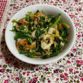 クック49L4Ho☆'s cooksnap of when they made 簡単☆水菜とちくわの和え物♪.