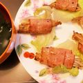 トイピアノ弾きのねこ's cooksnap of when they made えのきのベーコン巻き.