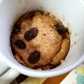 はとちむのまま子's cooksnap of when they made 1分30秒！材料２個！レンジ簡単蒸しパン.
