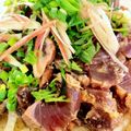 sapnet's cooksnap of when they made カツオのたたきと新玉ねぎのポン酢マリネ♪.