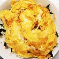 ぷっくりんご's cooksnap of when they made 卵のせごはん　朝食やランチに.