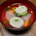 ☆さぶ☆☆'s cooksnap of when they made いわしのつみれ団子汁♪.