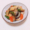 まあまま☆0403's cooksnap of when they made 鶏むね肉と茄子の生姜炒め【作りおき】.