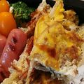 たらららーん's cooksnap of when they made 挽肉&もやし炒めの卵とじ☆簡単節約レシピ.