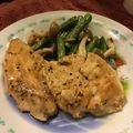 degusa☆'s cooksnap of when they made かじきまぐろのレモンバターソース.