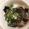 クロクロクローバー's cooksnap of when they made 15分調理♪かつおのたたきで旨漬け丼♡.