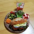 nao0312's cooksnap of when they made ランチや朝食に＊焼きさばサンドバーガー.