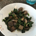 ☆tomo_☆'s cooksnap of when they made 茄子とほうれん草の簡単炒め.