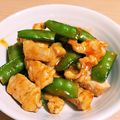 すずなまり's cooksnap of when they made 鶏むね肉と絹さやのオーロラ炒め.