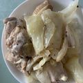 ルカすけ's cooksnap of when they made 超簡単！鶏もも肉とキャベツのマヨ炒め丼.