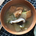 ひろと＾＿＾ママ's cooksnap of when they made 白菜とえのきと厚揚げ(豆腐)の味噌汁.