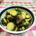 赤い電話's cooksnap of when they made 塩昆布で簡単✨やみつききゅうり.