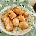 赤い電話's cooksnap of when they made レンジで味しみ！鶏チャーシュー＆味玉.