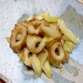 白砂浜's cooksnap of when they made お弁当にも♪セロリとちくわの柚子胡椒炒め.