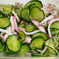 白リス's cooksnap of when they made お手軽♪きゅうりとかまぼこの酢の物.