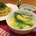 さとう（あ）'s cooksnap of when they made ニンニクの芽と玉子のとろとろスープ.