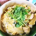 まいあみちゃん's cooksnap of when they made パパにオススメ！簡単親子丼.