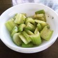 O☆ronchan's cooksnap of when they made 止まらなくなるセロリの浅漬け.