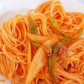 林檎／RS's cooksnap of when they made 細いパスタでも大丈夫！旨旨☆ナポリタン♪.