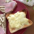 フジぽん's cooksnap of when they made 簡単♡チーズマヨトースト.