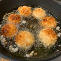 ゆいぱぴちゃ's cooksnap of when they made 父の日✿海老団子のアジサイ揚げ✿.