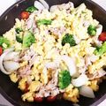♬あじさいのレシピ♬'s cooksnap of when they made ブロッコリーと豚肉の卵ふわり炒め.