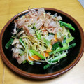 nao0312's cooksnap of when they made 簡単♡ほうれん草と豚肉の塩焼きそば.