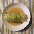 pumao's cooksnap of when they made 簡単ヘルシー♪くるくる白菜ロール.