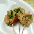 ほあちん's cooksnap of when they made 豚こまと油揚げで＊おから入りチャーシュー.